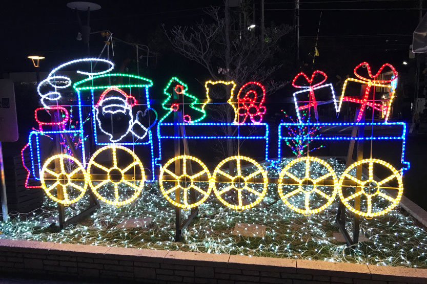 鶴川商店会主催イルミネーション