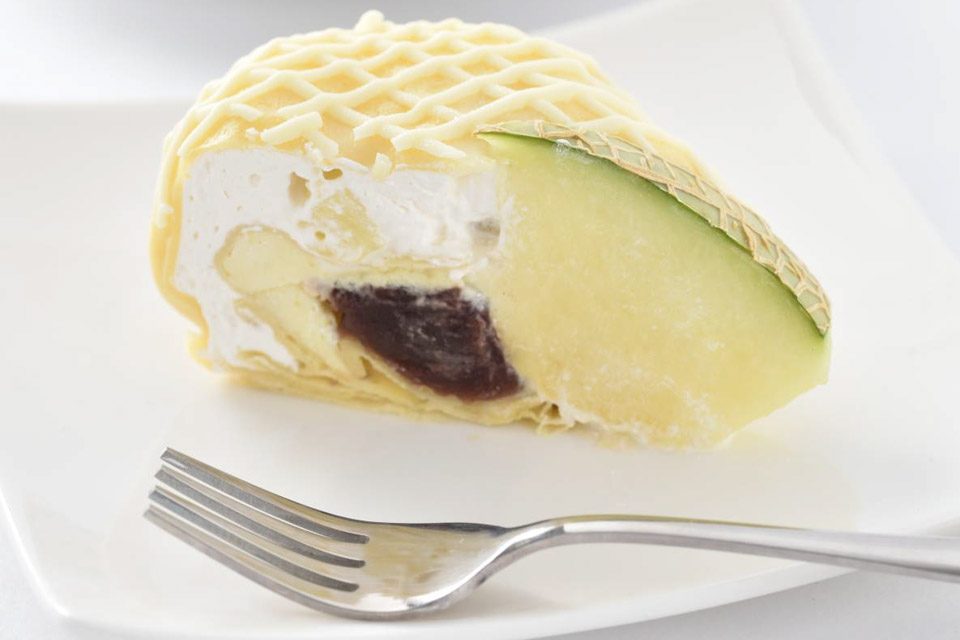 シルクメロンスイートポテトクレープ